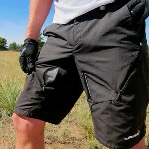 Jett Raptor Riding Shorts Black Men's Size 34
